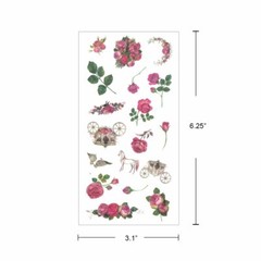 Wrapables Washi Stickers Sets for Scrapbooking, Crafts, Stationery, Diary
