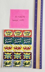 Vtg Stickers LOT Paper Magic Group Over 100 Sheets Teacher Reward Motivational