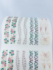 Vintage Sandy Lion Sticker Roll Wedding Border Scrapbooking Sandylion Craft