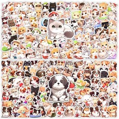 200 Pcs Cute Cartoon Cat and Dog Stickers Pack for Kids Adults | Kawaii Pet C…