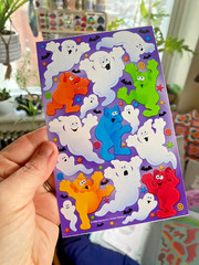 Vintage Sandylion Sticker Sheets: Valentine’s, Halloween, Disney+, You Choose!