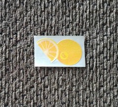 Vintage 3M/Mello Smello Sniff Stickers – ORANGE w/ SLICE Mod – Great Cond/Scent!