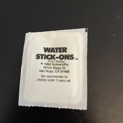 Vintage Sticker Water Stick-Ons Mother Noteworthy Goose Rare