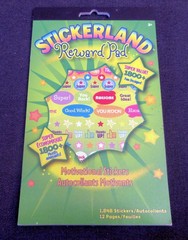 STICKERLAND PAD – REWARD PAD Sandy Lion 1800+ Stickers – 1 PAD – NEW