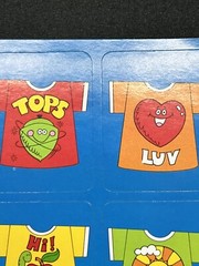 Vintage CTP Sticker Sheet T-shirt graphics – 2 Vtg Sheets – 1980’s RARE