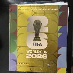Panini FIFA World Cup 2026 Premium Gold Hardcover Album LATAM EXCLUSIVE G1N