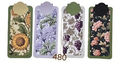 William Morris Inspired Tall Tags – Junk Journals Planners Scrapbooks Ephemera