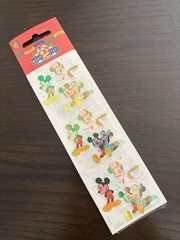 Vintage Sandylion Disney Mickey Minnie Mouse Mother Of Pearl Stickers Sealed New