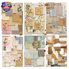 450 PCS Vintage Scrapbook Supplies Junk Journal Supplies, Scrapbook Supplies …