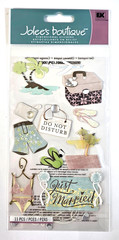 Jolee’s Boutique Large Dimensional Stickers – HONEYMOON – 11 pcs