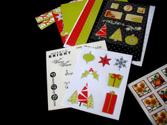 Scrapbooking Lot Gr Lengths Christmas Lights, Holly Days and Dazzle, Classic