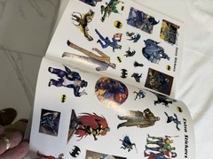 DC Comics Batman Diary Stickers Multicolor Superheroes Multiple Sheets