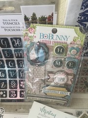 LARGE Lot Contemporary Crafters Kit Prismacolor, Bo Bunny, Stamps, Paper – 20