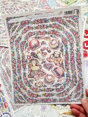 Lot 50 Assorted Scrapbooking Embellishment Stickers Album Card Making Appliqué