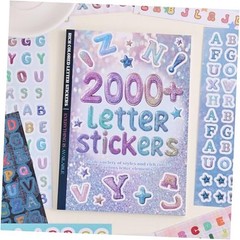 PAGEMORE 2000+ Pcs Alphabet Sticker for Journaling,Fun & Multicolored 1