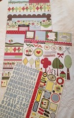 Reduced Nikki Sivils, My Little Shoebox, Adorn Family Scrapbook Stickers Diecuts
