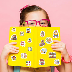 1200+PCS Reading Stickers Party Favors I Love Reading Read Teenagers Sticker Mot