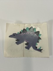 Vintage Mrs Grossman 1993 Dinosaur Stickers Set Of 6 Sheets As Shown