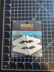Hobby Lobby Woodpile 1.75” Wood Letters (4 Pieces Of Letter W) Still Sealed New