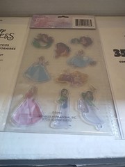 Variety Disney Tattoo Stickers Lot of 3 Princess Junior Mickey 79 Total 9 are 3D