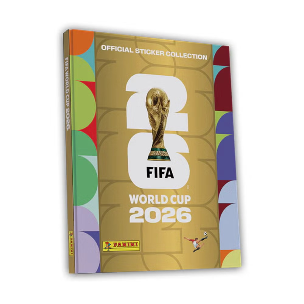 Panini FIFA World Cup 2026 Premium Gold Hardcover Album LATAM EXCLUSIVE G1N