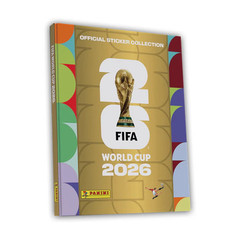 Panini FIFA World Cup 2026 Premium Gold Hardcover Album LATAM EXCLUSIVE G1N