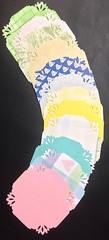BLOSSOM JOURNALING & BACKGOUND Printed Die-Cut(6pc)2.5″X 2.5″ Squares •Floral••