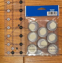 Disney~EK Success~Mickey Mouse, Donald, Goofy, Minnie Bottle Caps~Dimensional
