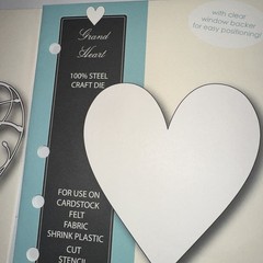 Thin Die Cut Lot For Paper crafting + More Hexagons Hearts Frames Borders