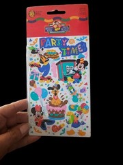 Vintage Disney Sandylion Stickers NEW/SEALED (6 Sheets) 4 Packs MICKEY & FRIENDS