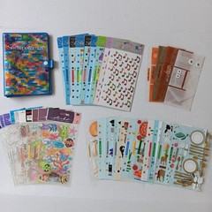Stickopotamus Sticker Binder With 41 Sticker Sheets (27 New Or Full)