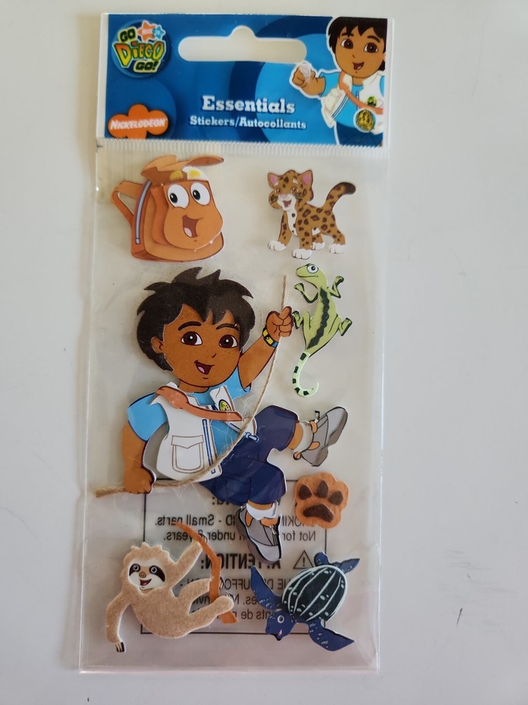 Sandylion Essentials Nickelodeon Go Diego Go stickers