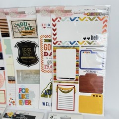 Glitz Scrapbook Stickers Embellishments Amy Tangerine Heidi Swapp LOT of 25 E