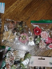 Lot Of Mini Crafting Flowers