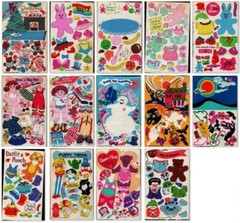 Choose One – Vintage VTG Sheet Stickers ~ Sandylion Activity Sheet