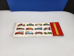 Vintage 1979 Antique Automobiles Stickers Merrimack Publishing Corp NOS