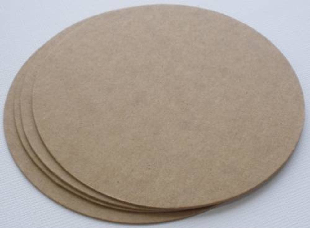 {4} CIRCLES – Raw Bare Unfinished Chipboard Die cuts – 4″ Round