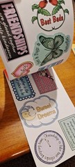 Vtg Scrapbooking 2 Pack Sayings #2 & Tops & Bottoms Paper Pizazz Punch Outs