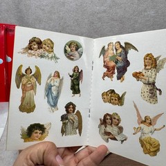 Vintage Dover Old Time Angels Stickers Book Lot 1993 1994 Unused Ephemera Craft