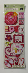 K & Company Chipboard Stickers-Variations-Tim Coffey, Brenda Walton, K Panacci