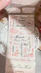 YOU CHOOSE – LOVE VALENTINE EMBELLISHMENTS: 3D, Recollections, Romance, Stickers