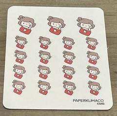 NEW PaperKumaCo Netflix Sticker Sheet Paper Kuma Co PKC Stickers