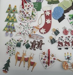 LOT OF 75+ Christmas 3D Embellishment Stickers For Scrapbooking Or Gifting Loose