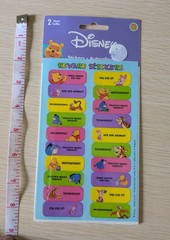 Stickers Disney Winnie The Pooh Reward Stickers 2 Sheets Sealed NIP Sandylion