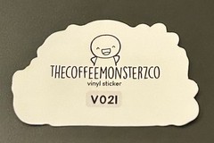 NEW TheCoffeeMonsterzCo New York Vinyl Sticker TCMC