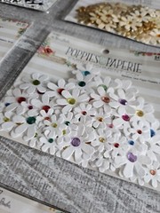 Scrapbooking Flowers LOT 3D Embellishments- Floral Spring RARE HTF #98