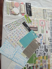 Large Lot Of Scrapbook Letters Common Numbers, Words, Sayings, Some New