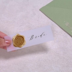 30 Pcs Olive Branch Style Wax Seal Stickers Self-Adhesive Wedding Invitation