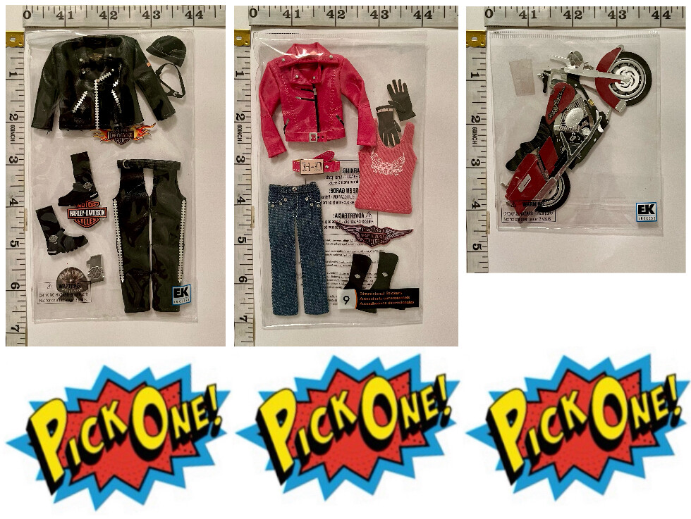 MOTORCYCLE *eK/ *Jolee’s Scrapbooking Embellishments *NEW OLD STOCK 2004*