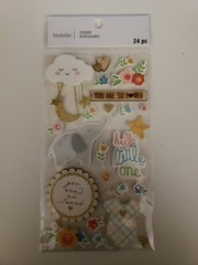 Recollections Hello Little One Scrapbooking stickers